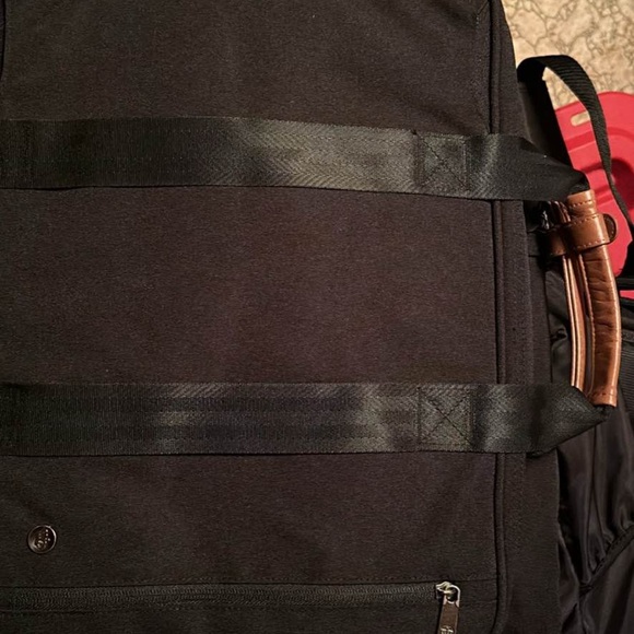 Black Men's Backpack - Picture 2 of 2